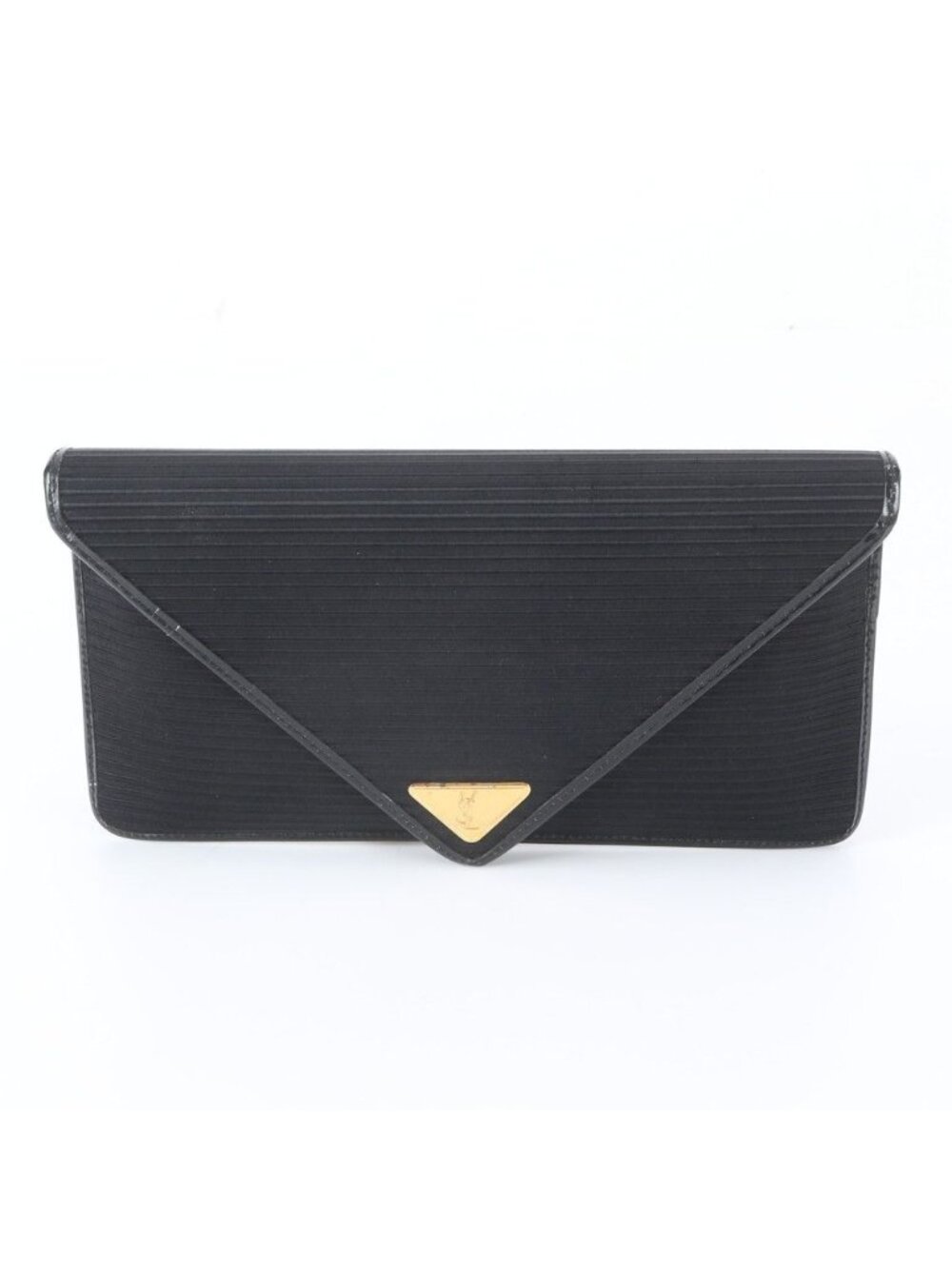 Saint Laurent Vintage YSL Leather Clutch Hand Second Pouch